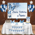 Butterfly Blue and Silver Premium Package