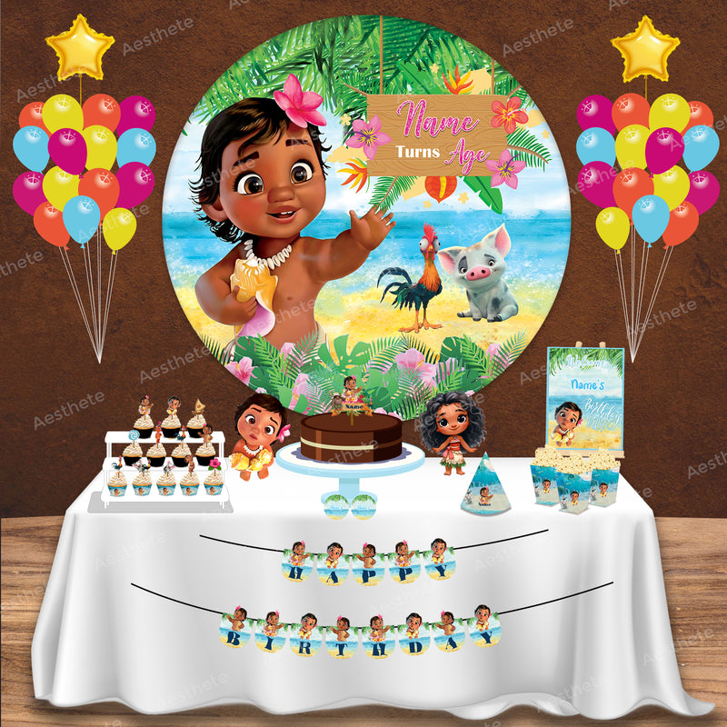 Moana Popup Premium Package