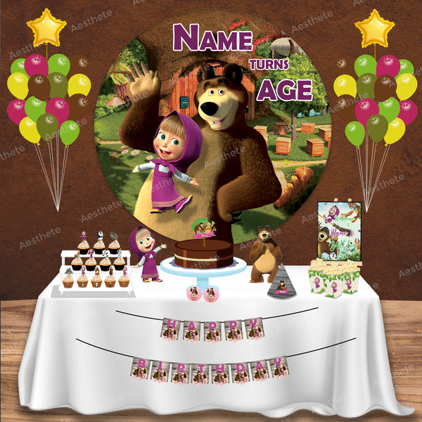 Masha and the Bear Popup Premium Package