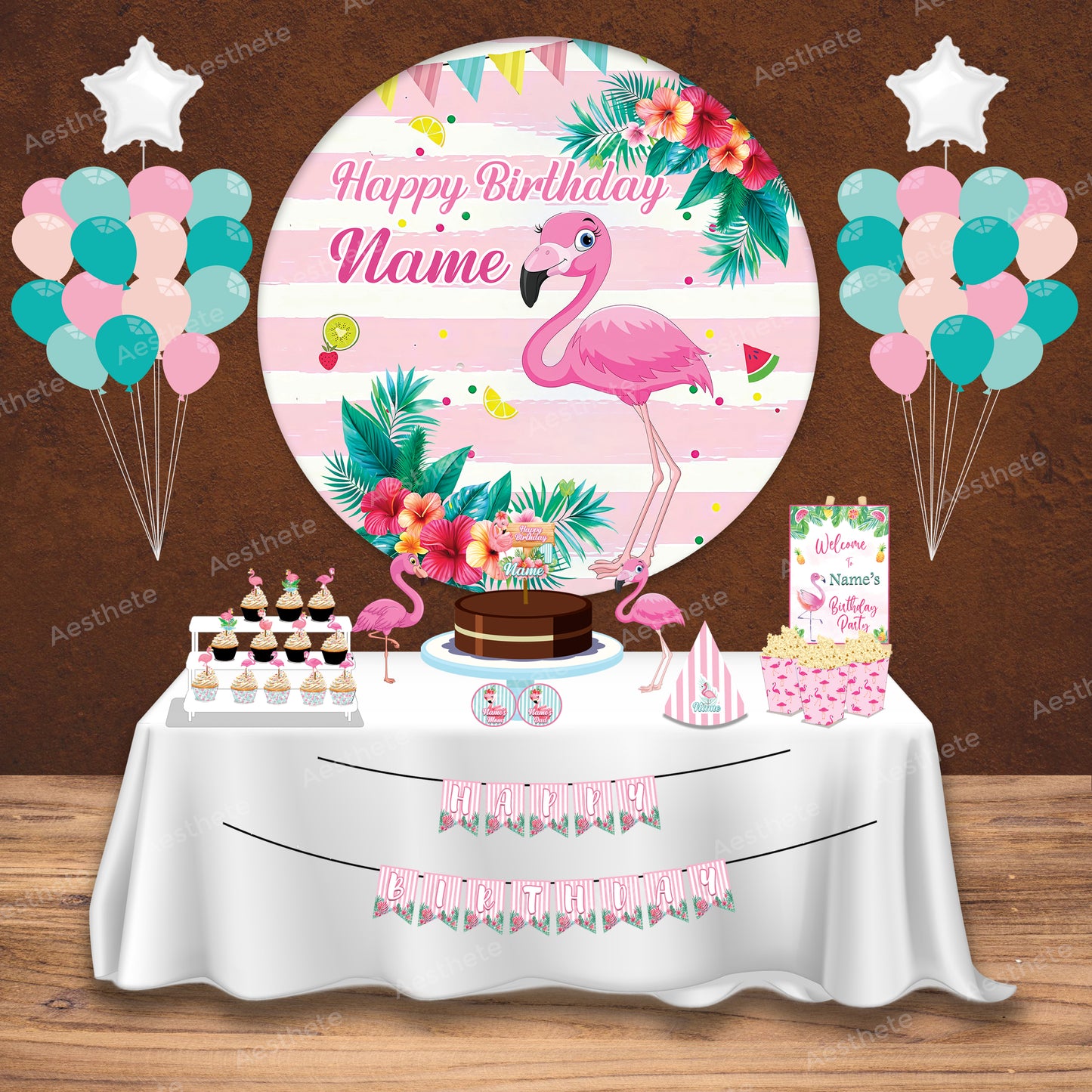 Flamingo Popup Premium Package