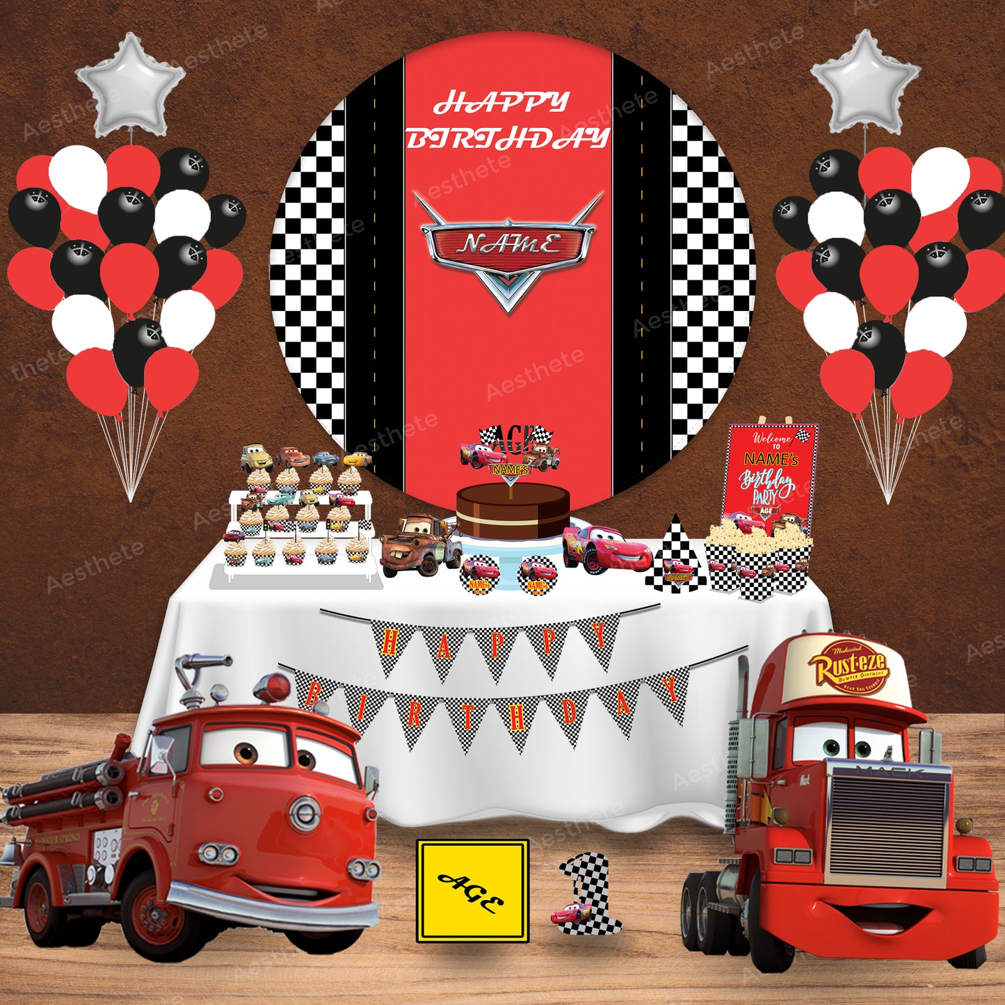 Disney Car Popup Luxury Package