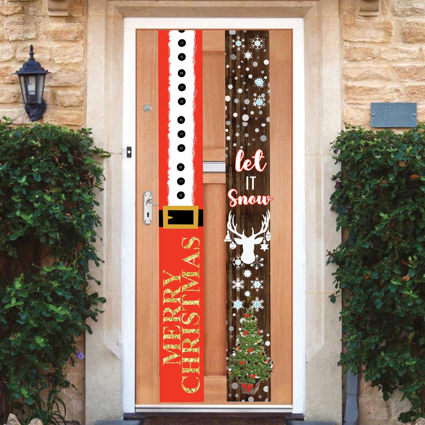 Christmas Door Banner(2 banners)