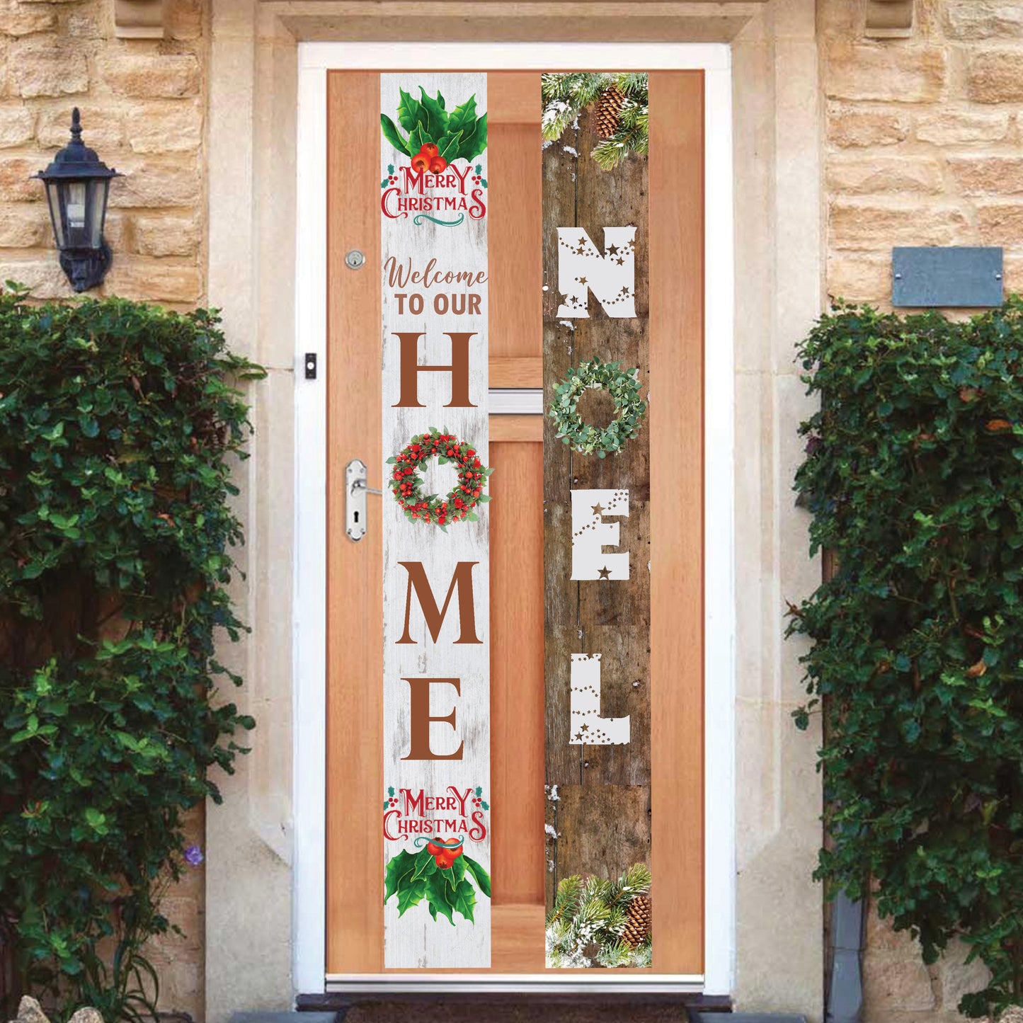 Christmas Door Banner(2 banners)