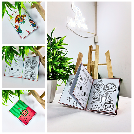 Cute A5 Coloring Book