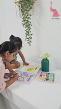 Kids Gifting option: Personalized Kids Coloring Book (A3 SIZE)