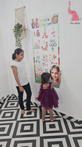 Personalised Kids Number Banner-2x4 feet
