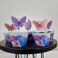 Butterfly Peach and Lavender Popup Premium Package