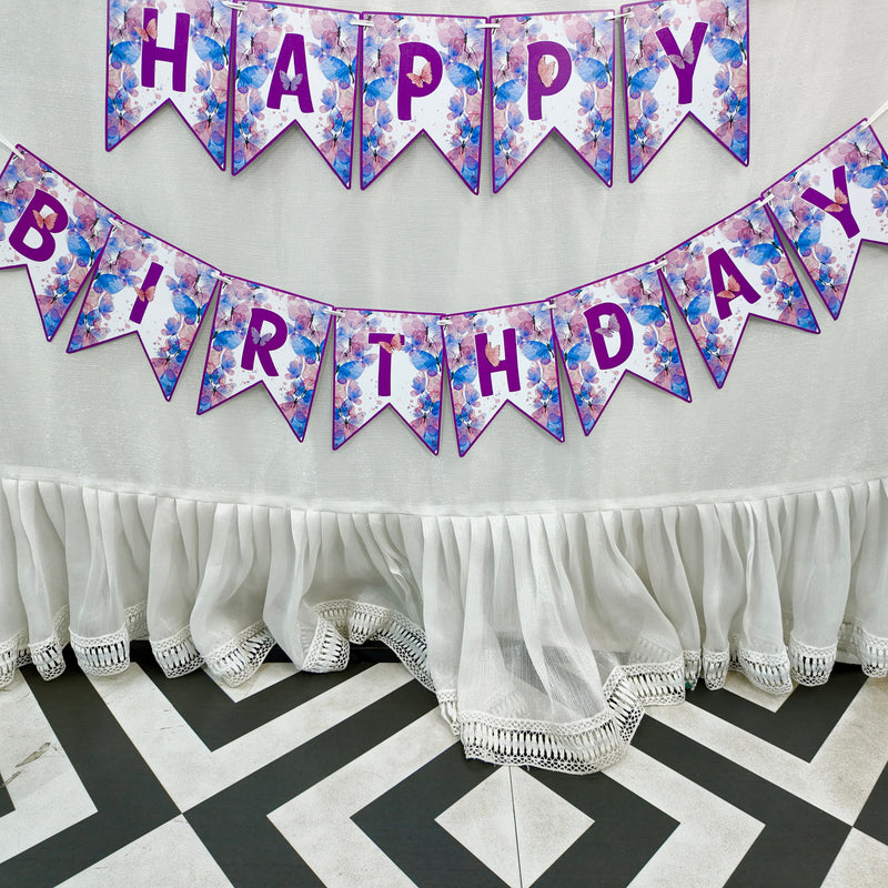 Butterfly Peach and Lavender Popup Premium Package
