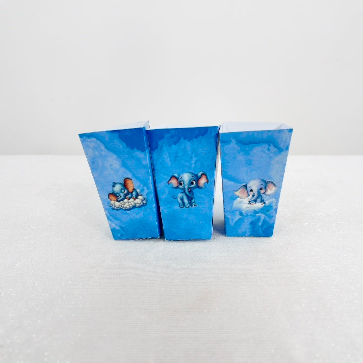 Elephant Blue and Grey Popup Premium Package