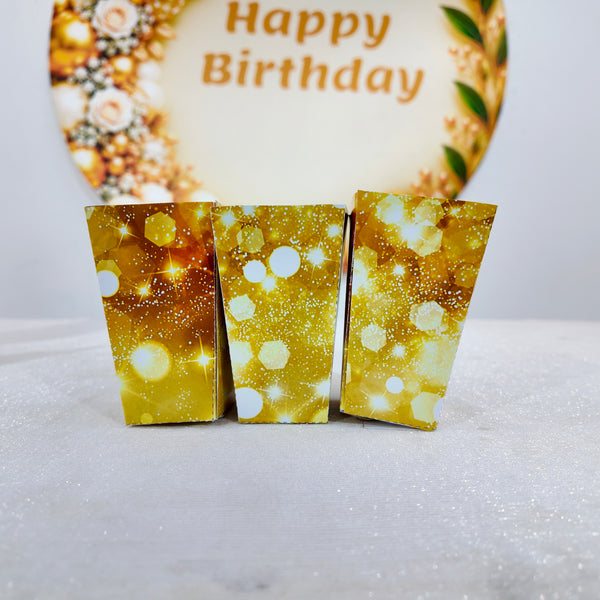 Gold and White Popup Premium Package