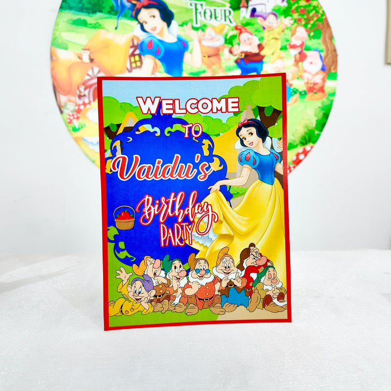 Snow White Popup Premium Package
