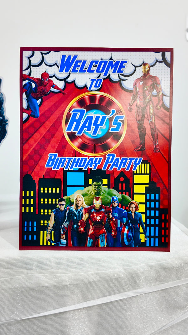 Avengers Popup Premium Package