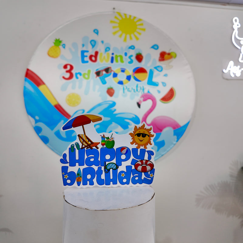 Pool Party Popup Premium Package