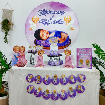 Angel Purple Popup Premium Package