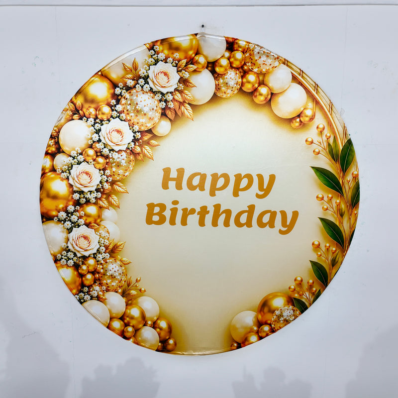 Gold and White Popup Premium Package