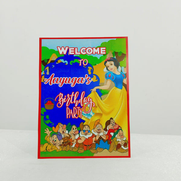 Snow White Popup Premium Package