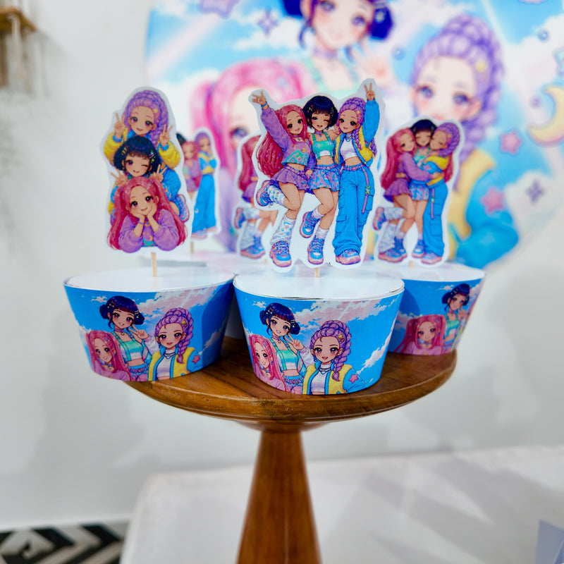 KPop Demon Hunters Popup Premium Package