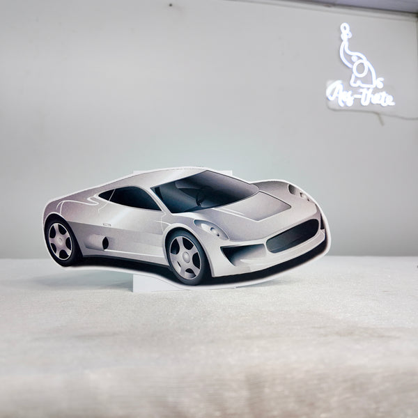 Car Black and Blue Popup Premium Package