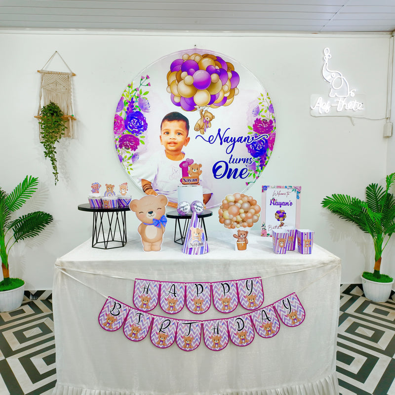 Teddy Lavender Popup Premium Package