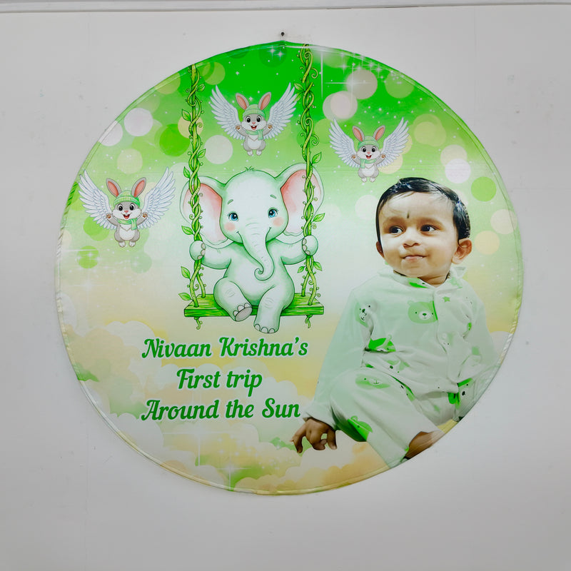 Elephant and Bunny Green Popup Premium Package
