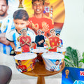 Football Messi and Lamine