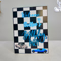 Car Black and Blue Popup Premium Package