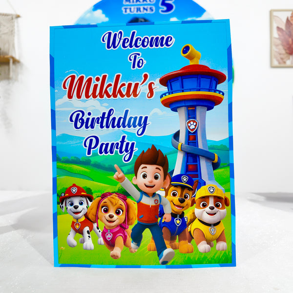 Paw Patrol Popup Premium Package