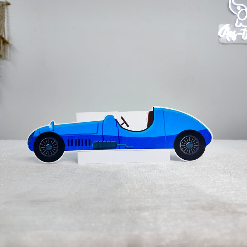 Car Black and Blue Popup Premium Package