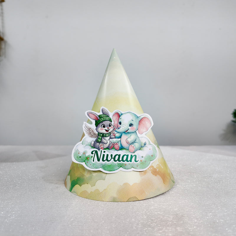 Elephant and Bunny Green Popup Premium Package