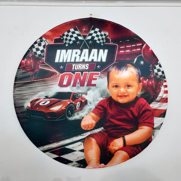 Car Black and Maroon Popup Premium Package