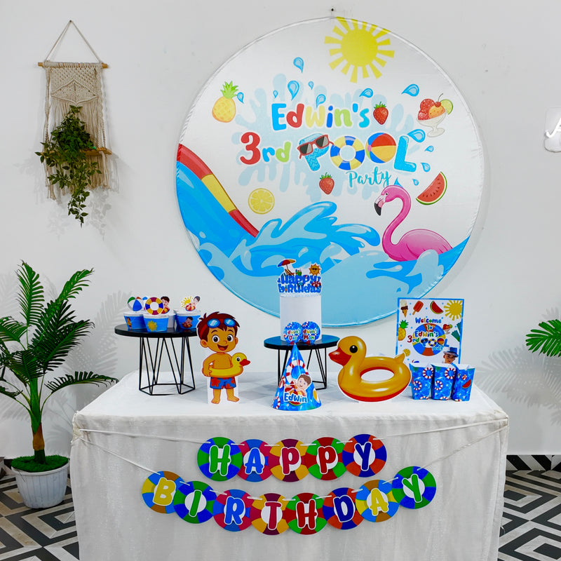 Pool Party Popup Premium Package