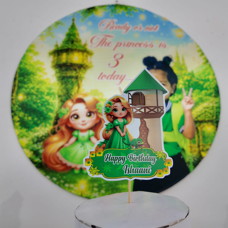 Princess Rapunzel Green
