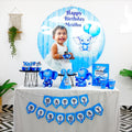 Elephant Blue and Grey Popup Premium Package