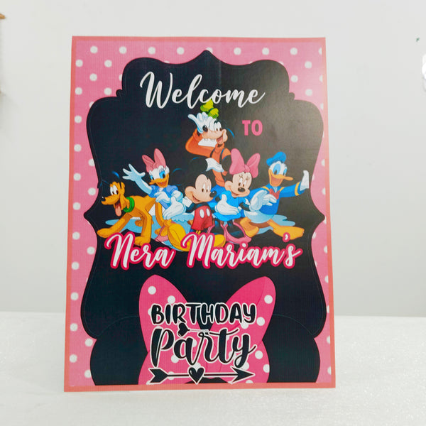 Minnie Mouse Popup Premium Package