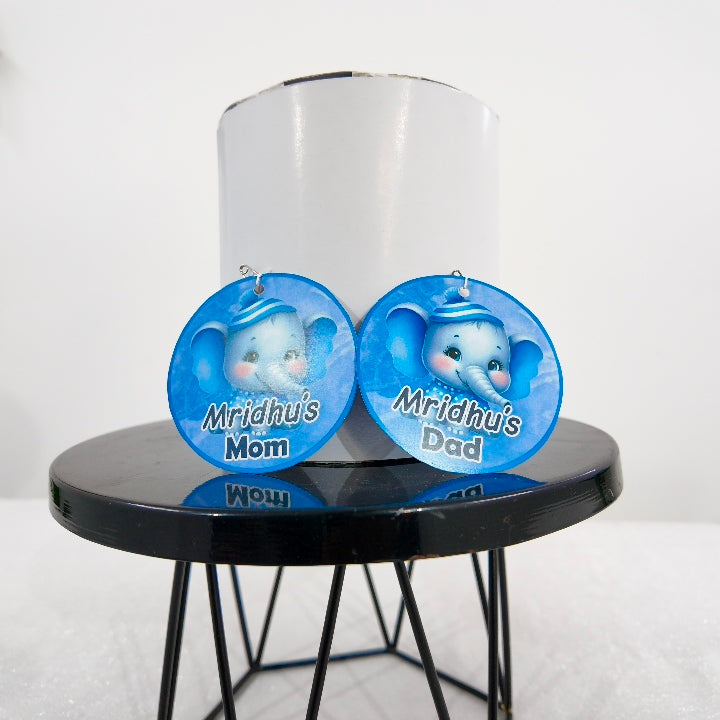 Elephant Blue and Grey Popup Premium Package