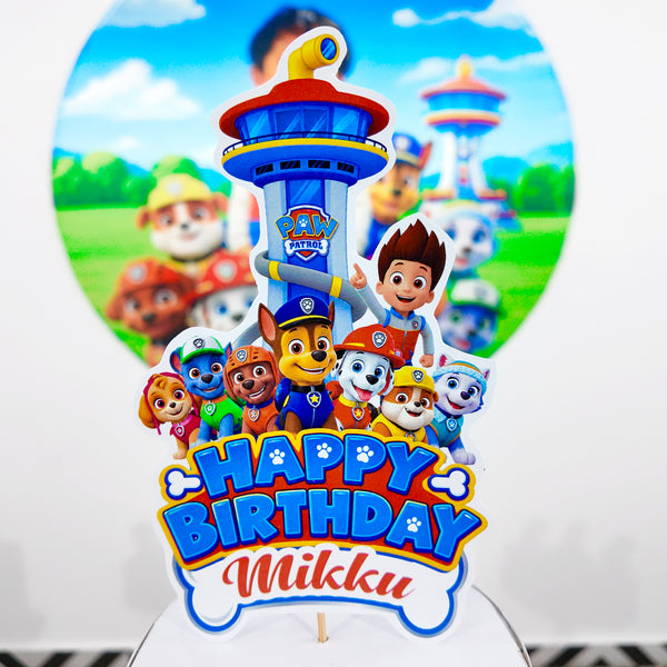 Paw Patrol Popup Premium Package